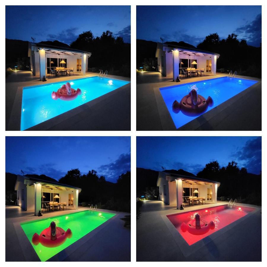 Casa O' - Moderne Villa Mit Grosser Terrasse Und Privatem Swimmingpool Skala Potamia  Bagian luar foto